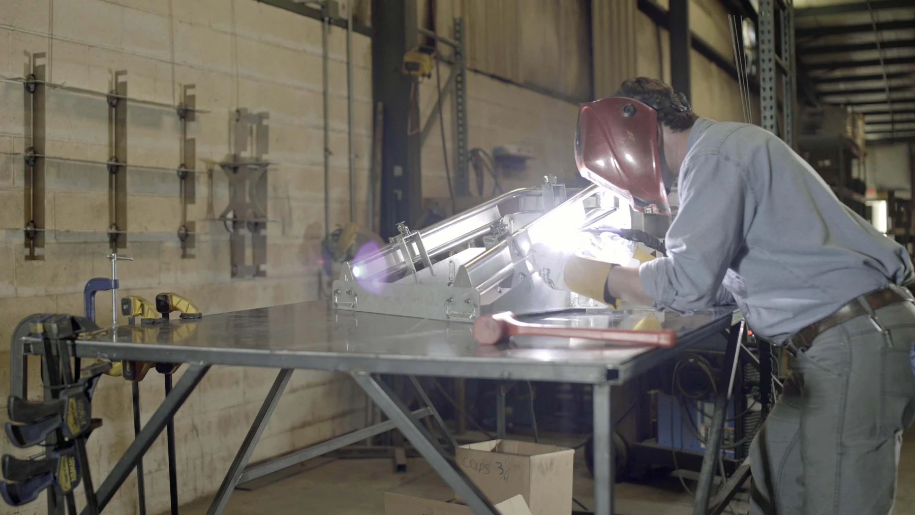 TIG welding at Harco